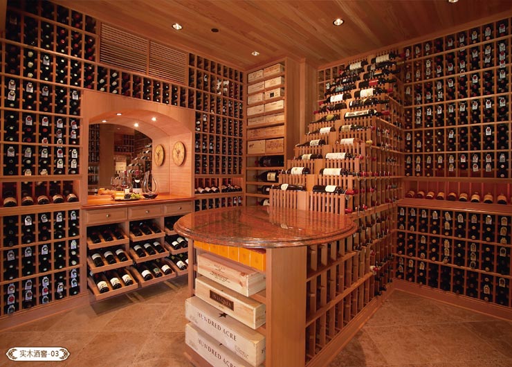 實(shí)木酒窖
