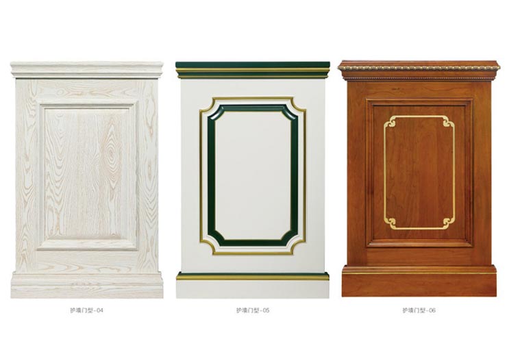 實木護(hù)墻板系列
