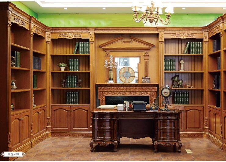 實(shí)木書(shū)柜系列